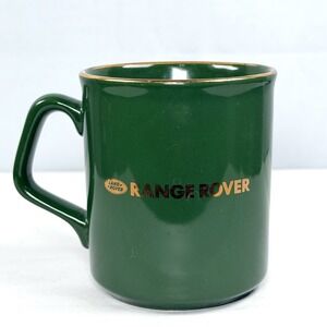 Vintage Green Land Range Rover Coffee Mug Cup Made in England 11oz Car SUV